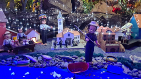 Curral das Freiras transforma-se numa Aldeia Natal e Pres&eacute;pio Vivo (com v&iacute;deo)