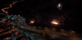Noite de Fachos em Machico (com vídeo)