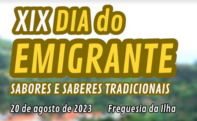 Emigrante homenageado na freguesia da Ilha. Veja o programa.