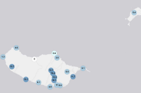 Choveu na Madeira e Porto Santo. Consulte os registos por concelho