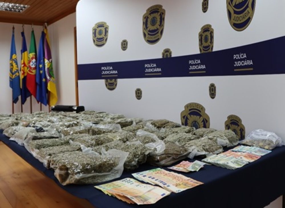 Dois detidos e maior apreensão de sempre de droga sintética