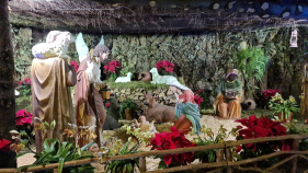 O Pres&eacute;pio Gigante do Jardim da Serra (com v&iacute;deo)