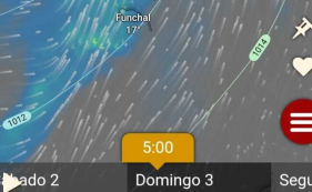 Fim-de-semana molhado na Madeira. Consulte as previs&otilde;es.