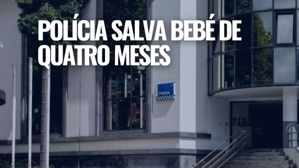 PSP salva bebé no Porto Moniz e é destaque nacional