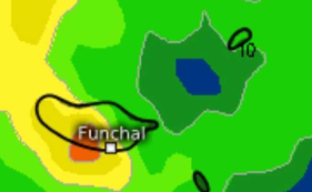 Chuva aproxima-se da Madeira. Como est&aacute; o tempo na sua zona?